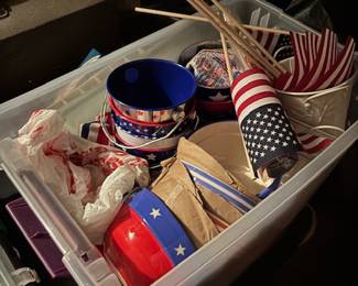 Patriotic decos 