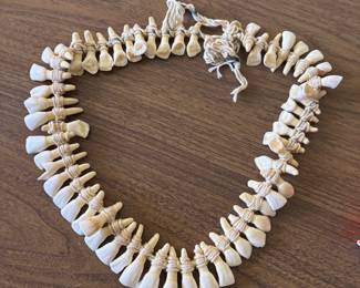 Bear tooth necklace 