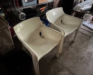Vico Magistretti designer chairs