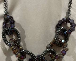 NY Statement Circle Necklace 