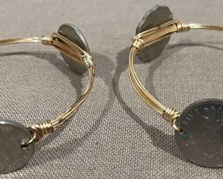 2 Coin Bracelets 