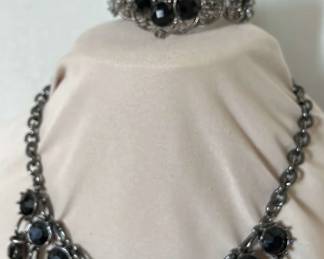 Cuff Bracelet Statement Necklace 