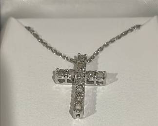 Cross Necklace New In box