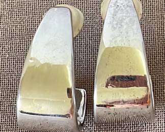 925 Silver Earrings Clip on 