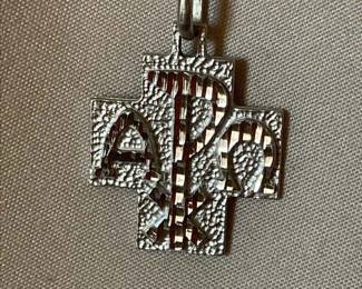 Vatican Cross Pendant 925 Stamped