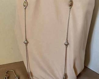 3 Piece Set Belt 2 Necklaces