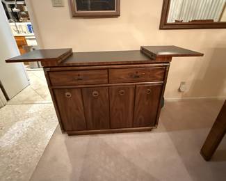 Dining room server buffet and storage cabinet. 