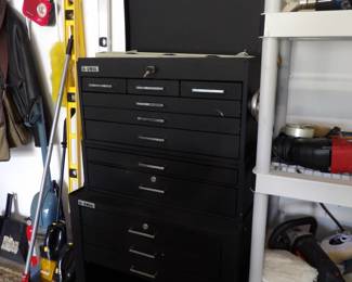 Tool chest loaded with tools!