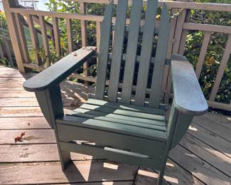 Composite Adirondack chair