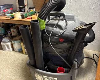 Shop Vac with attachments