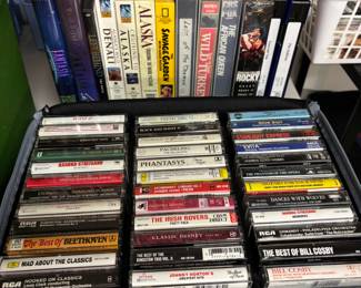 Cassette tapes, VHS