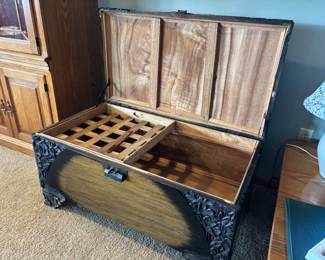 Inside of chest