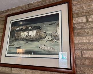 Painting by Will Moses- Includes letter of authenticity. MOSES PAINTINGS WILL NOT BE DISCOUNTED on our discount days.