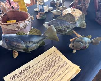 Handmade Fish Decoys