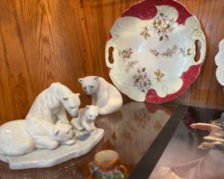 Lladro polar bears