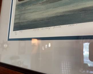 Details of Painting by Will Moses- Includes letter of authenticity. MOSES PAINTINGS WILL NOT BE DISCOUNTED on our discount days.