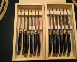 Jean Dubost, Laguiole, Steak Knives - Made in France