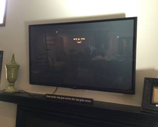 Samsung 60" Flatscreen....more through the home in various sizes and manufacturers