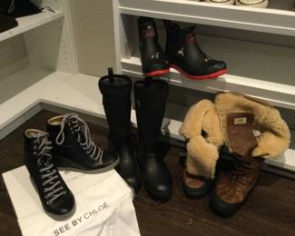 Women's Boots, Bogs, Ugg, See by Chloe