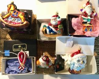 Christmas Radko Christmas Ornaments