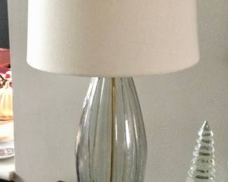 Kate Spade Clear Glass Table Lamp