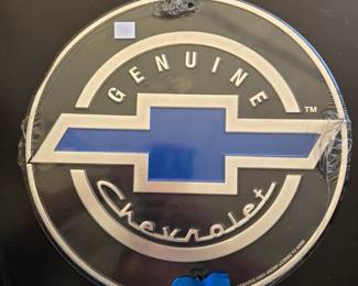 Genuine Chevrolet Bowtie Sign