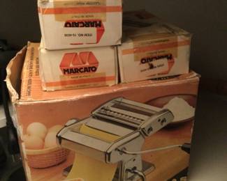 Marcato Pasta Machine w/3 Accessories