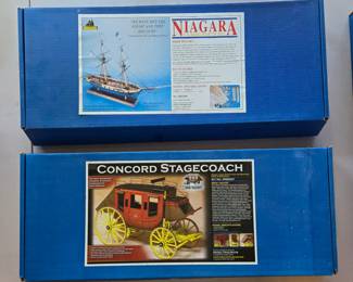 Concord Stagecoach Model Kit                                           Niagara Battle Lake Erie