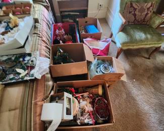 VINTAGE XMAS ITEMS