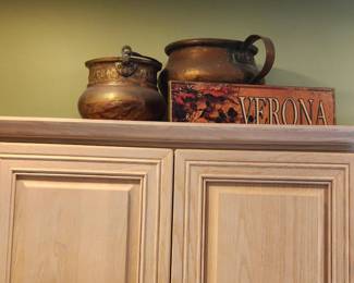 VINTAGE COPPER POTS