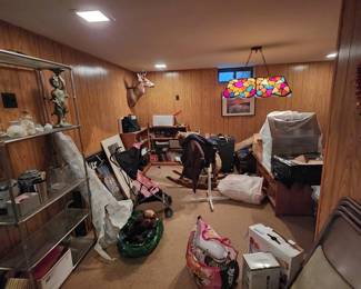 MISC ITEMS IN BASEMENT