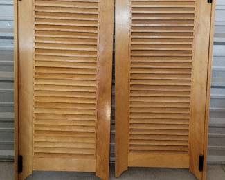 Birdseye Maple Swinging Doors