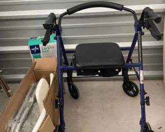 Drive Walker, Shower Chair and Safety Bar