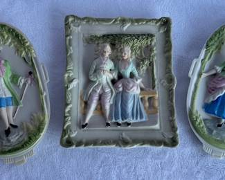 Vintage Made in Occupied Japan Wall Decor 