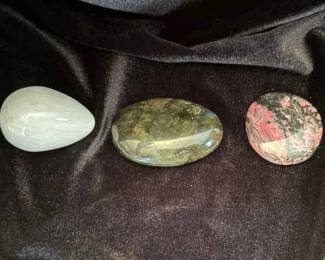 Scolecite, Labradorite Rhodonite