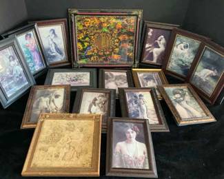 Photocopied Pictures In Frames
