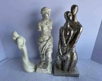 Couple Sculptures Figurine 