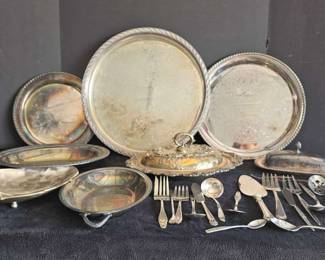 Silver Plated Lot