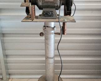 8 Bench Grinder On Stand