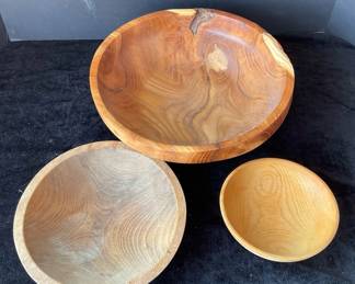 Handmade Wooded Bowls