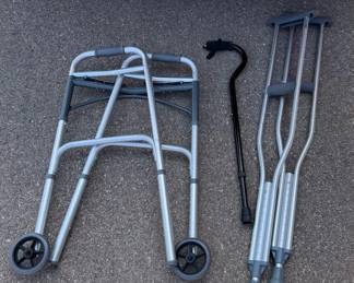 Walker, Crutches and Cane