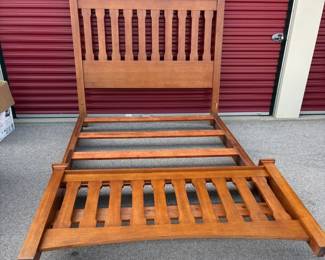 Mission Style Queen Size Bedframe