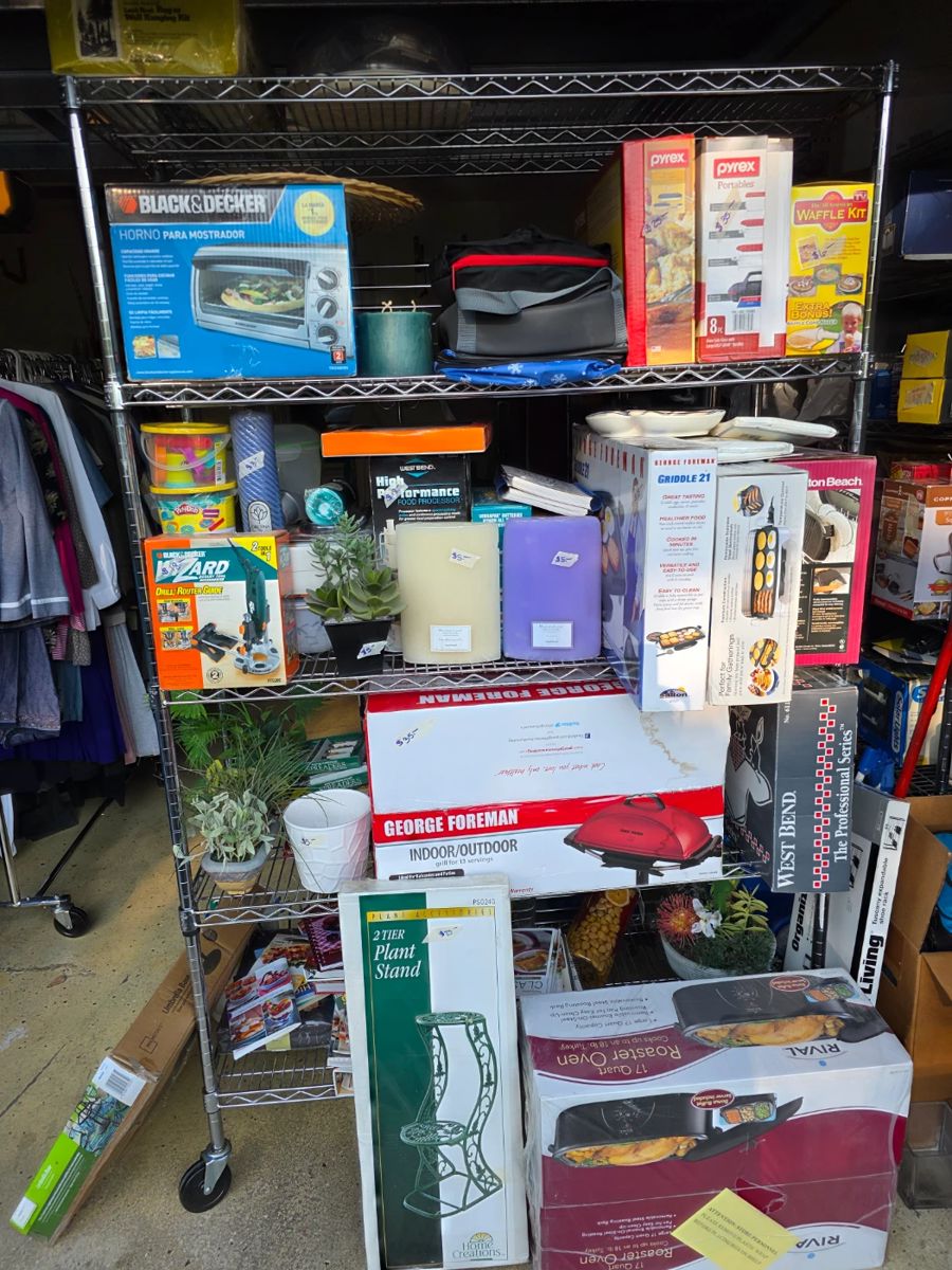 Just some of the items for sale. 