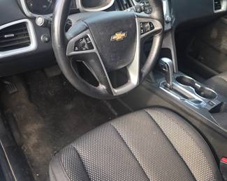 Black Chevrolet Equinox LT  2015