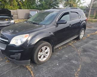 Black Chevrolet Equinox LT  2015