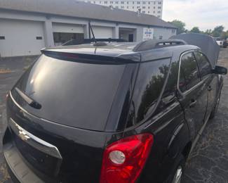 Black Chevrolet Equinox LT  2015