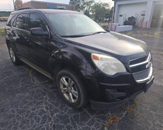 Black Chevrolet Equinox LT  2015