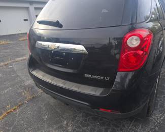 Black Chevrolet Equinox LT  2015