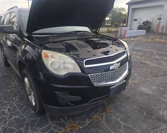 Black Chevrolet Equinox LT  2015