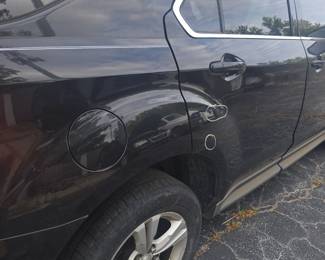 Black Chevrolet Equinox LT  2015
